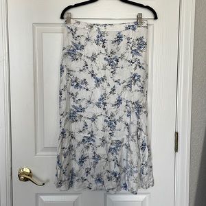 NWT Abercrombie Floral Skirt
